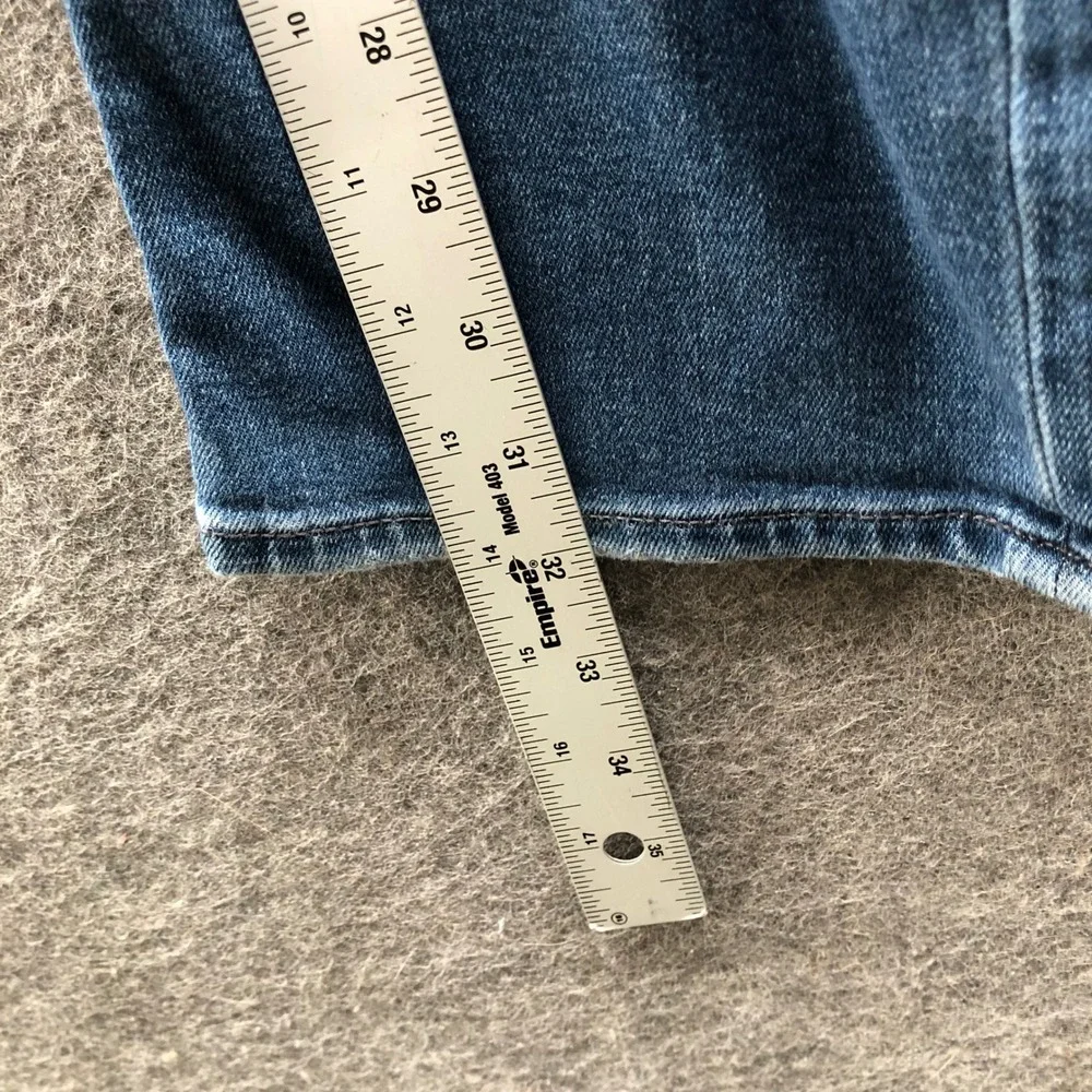Banana Republic Travel Jeans Mens 36x32 Blue Washed‎ Indigo Stretch